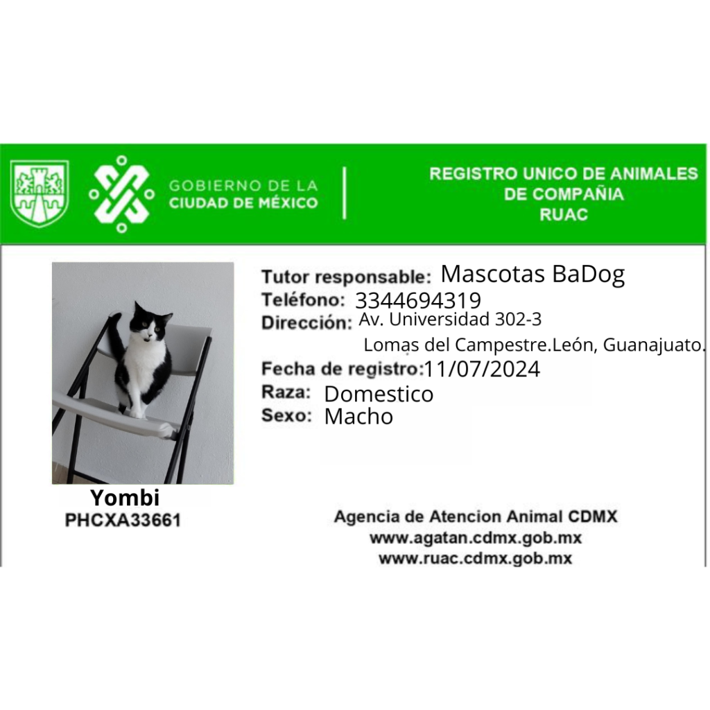 Registro único de animales de compañía