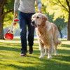 Pooper Scooper 2 en 1 para Mascotas | Recogedor de Desechos Portátil y Plegable