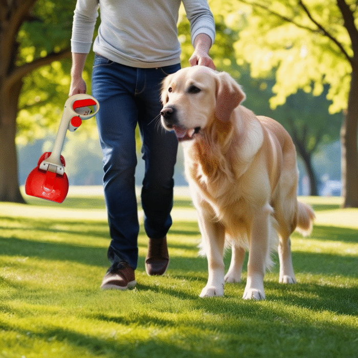 Diseño sin título (13) Pooper Scooper 2 en 1 para Mascotas | Recogedor de Desechos Portátil y Plegable
