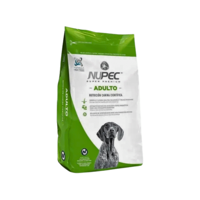 Nupec Adulto para perros – Nutrición premium para una vida saludable y activa Alimento Nupec Adulto para perros, nutrición premium para perros adultos saludables y activos