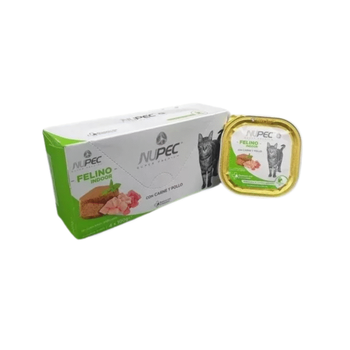 2 Nupec Alimento Húmedo Felino Indoor | Nutrición Deliciosa para Gatos de Interior
