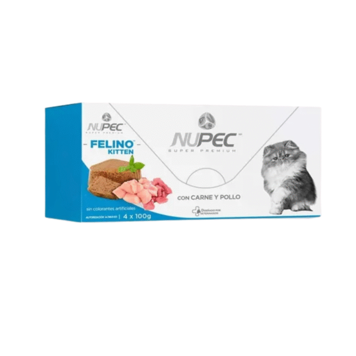2 Nupec Alimento Húmedo Kitten | Nutrición Completa y Suave para Gatitos