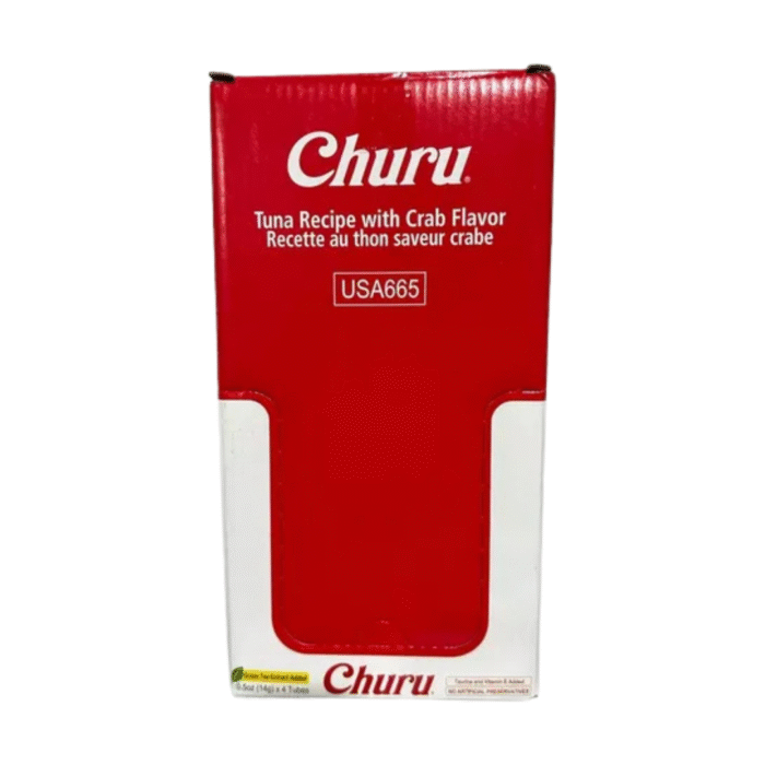 Churu para Gatos – Receta de Atún con Cangrejo | Snack cremoso premium
