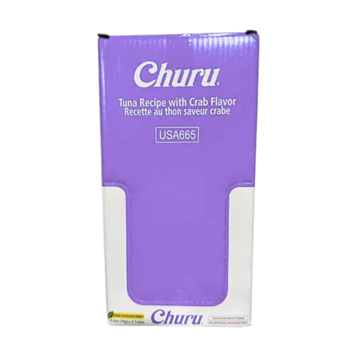 Churu para Gatos – Receta de Atún Hairball Control | Snack cremoso funcional