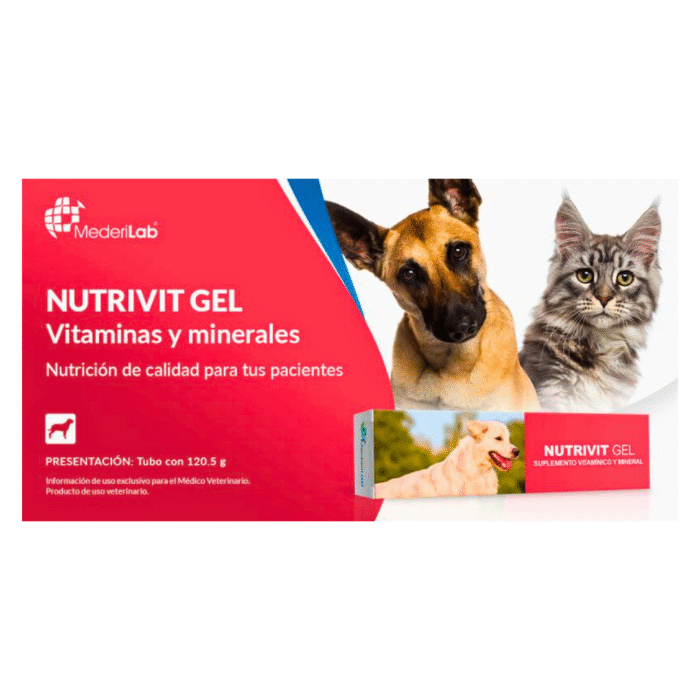 Nutrivit Gel – Suplemento Nutricional en Gel para Perros y Gatos | Energía y vitaminas esenciales