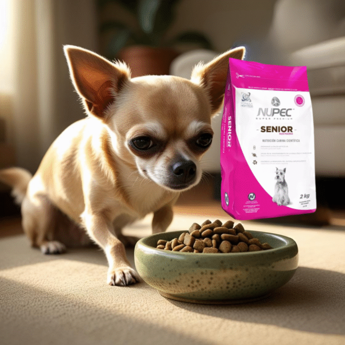 3 Nupec Senior Razas Pequeñas | Croquetas Especializadas para Perros Mayores de Tamaño Mini y Pequeño