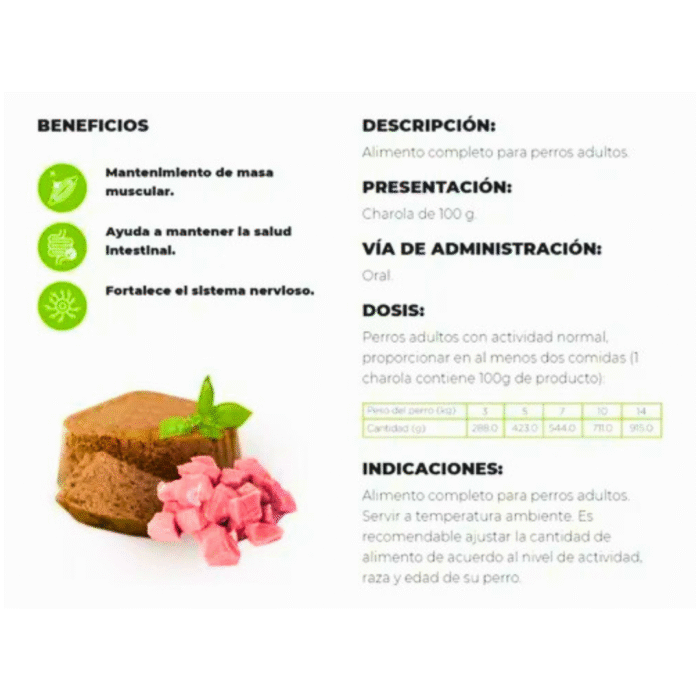 4 Nupec Alimento Húmedo Adulto | Comida Suave y Nutritiva para Perros Adultos