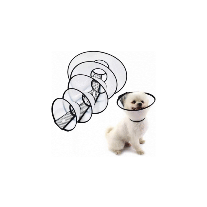 Collares isabelinos impermeables para perros y gatos con velcro ajustable en diferentes tallas