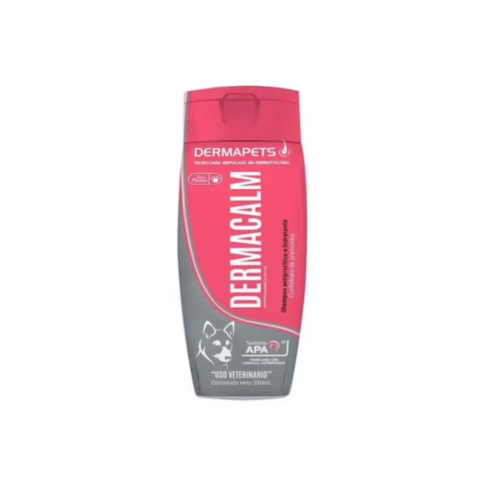 Dermacalm shampoo , jabón y spray para perros y gatos con piel sensible o irritada