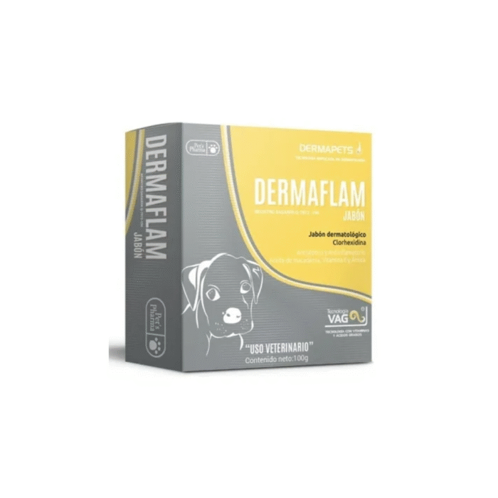 Dermaflam Shampoo y Jabón Dermatológico para Perros y Gatos